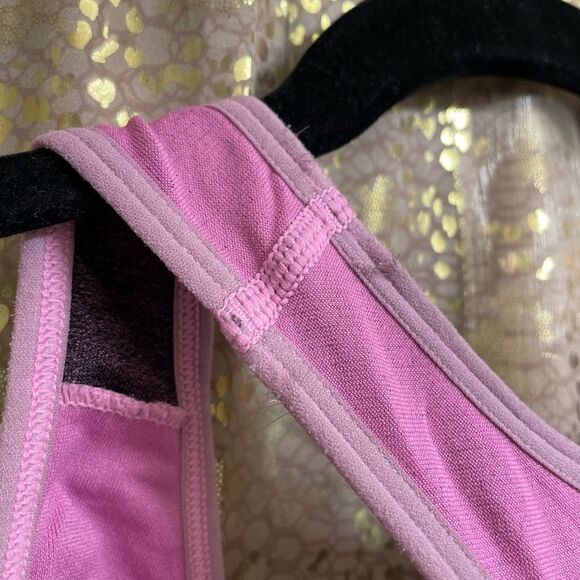 PINK Victoria’s Secret Sport Lightly Lined Seamless Pink Sports Bra, S/M - Picture 4 of 5